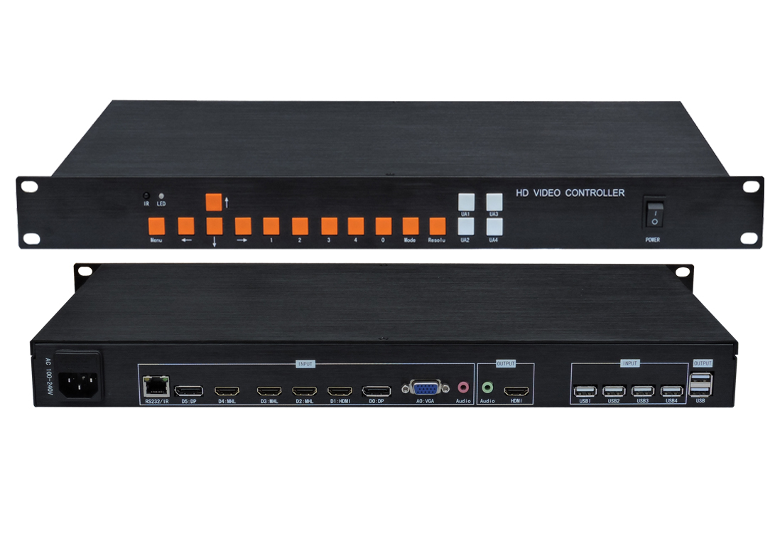 超高清HDMI四畫面分割器（支持4K）