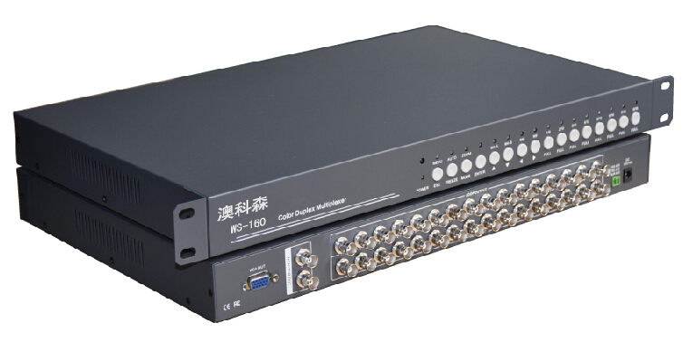 全實時16畫面分割器(支持VGA輸出，支持鍵盤控制)