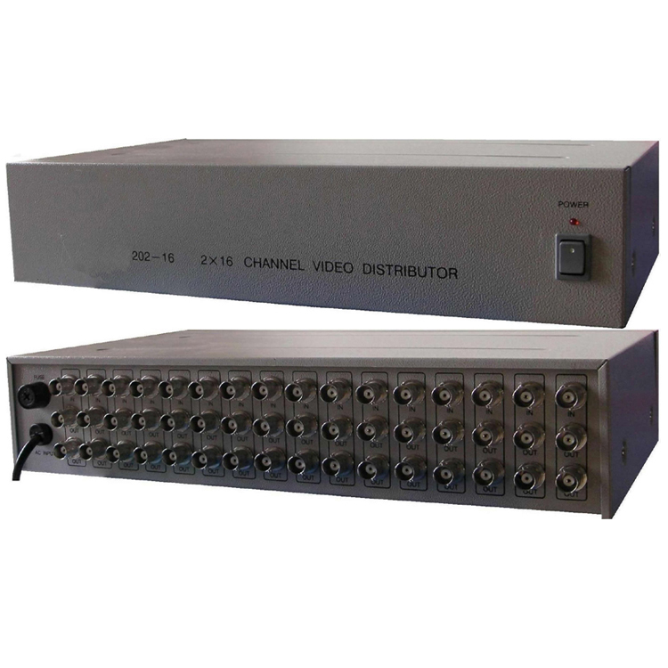 16進32出視頻分配器（16路AV信號1分2）