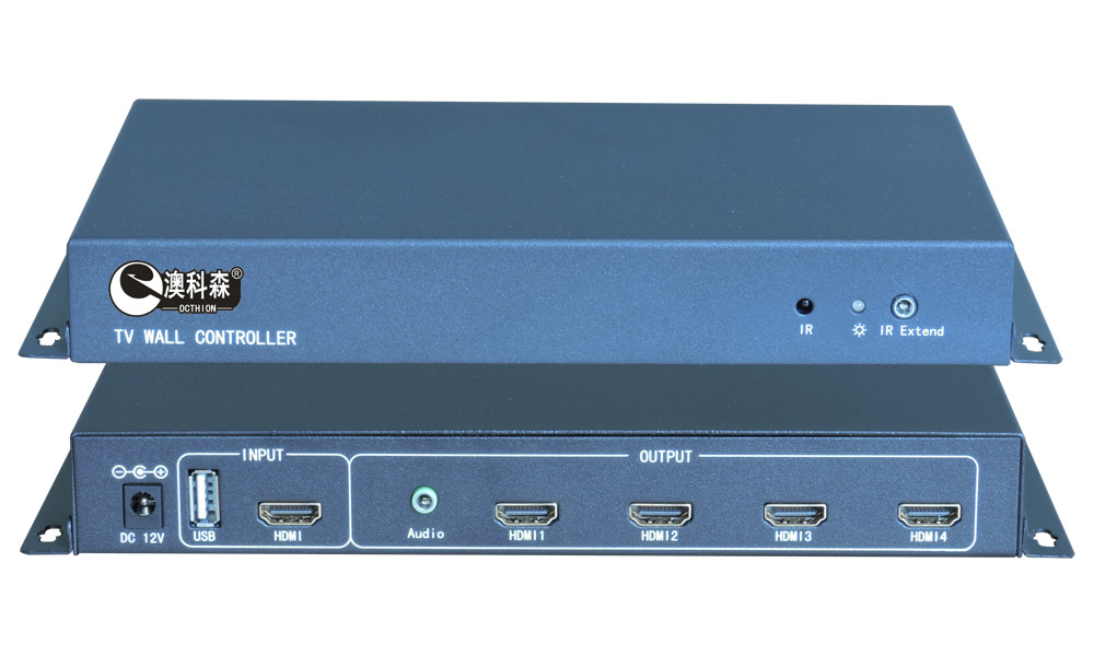 四路電視拼接器（簡易型）