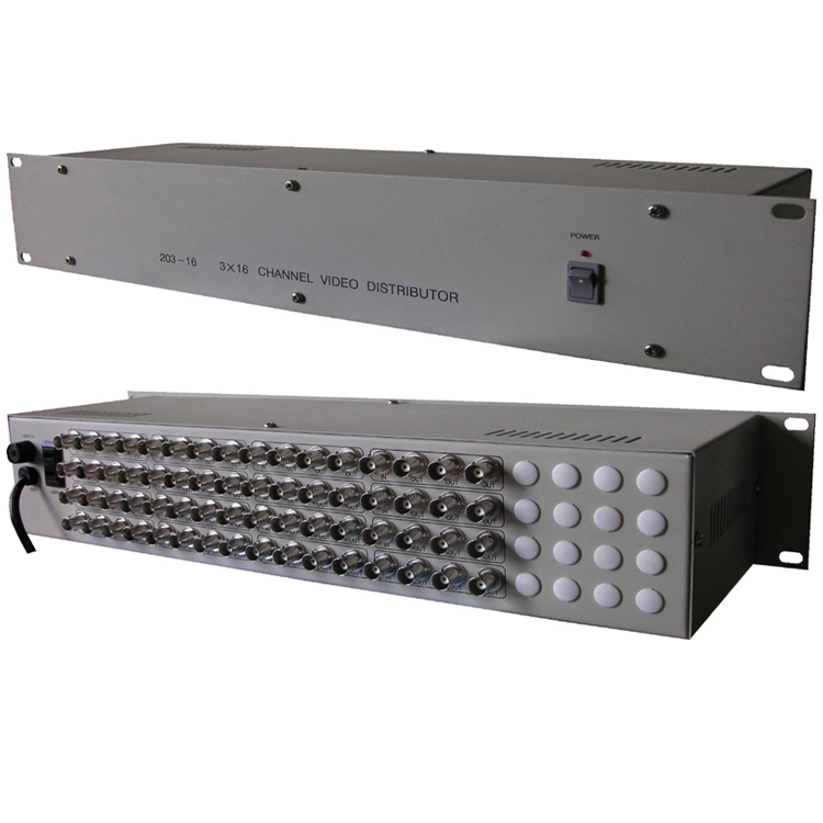 16進48出視頻分配器（16路AV信號1分3）
